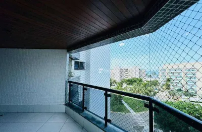 Apartamento com 3 dormitórios, 133 m² - venda ou aluguel - riviera de são lourenço - bertioga/sp