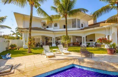 Casa com 5 dormitórios à venda, 542 m² por r$ 3.500.000,00 - acapulco - guarujá/sp