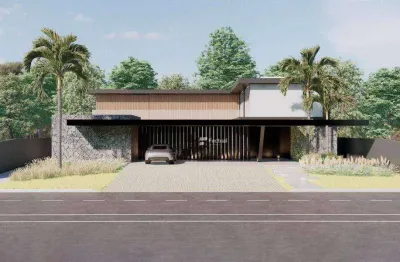 Casa com 5 dormitórios à venda, 610 m² por r$ 6.500.000,00 - park lane - guarujá/sp