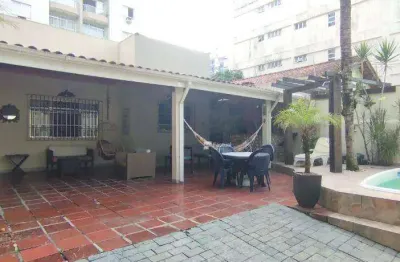 Casa disponivél para venda e locação anual no guarujá - à poucos metros da praia na enseada.