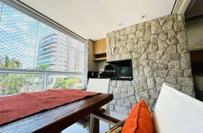Apartamento com 4 suítes à venda, 138 m² - riviera de são lourenço - bertioga/sp