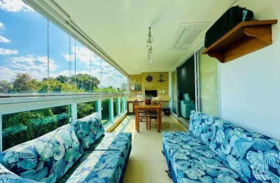 Apartamento com 3 dormitórios à venda, 135 m² - riviera de são lourenço - bertioga/sp