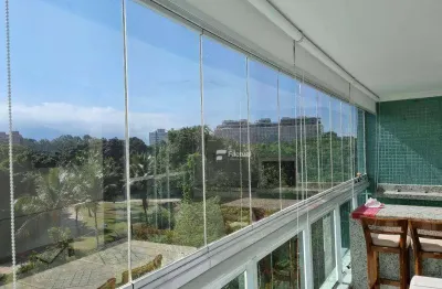 Apartamento com 3 dormitórios para alugar, 133 m²  - riviera de são lourenço - bertioga/sp