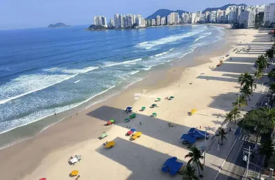 Apartamento à venda frente mar em pitangueiras, guarujá - sp.