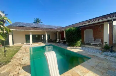 Casa com 4 dormitórios à venda, 337 m² por r$ 1.802.000,00 - praia de pernambuco - guarujá/sp