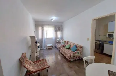 Apartamento com 1 dormitório à venda, 58 m² por r$ 350.000,00 - enseada - guarujá/sp