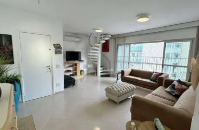 Cobertura com 3 quartos à venda, 240 m² por r$ 875.000 - pitangueiras - guarujá/sp