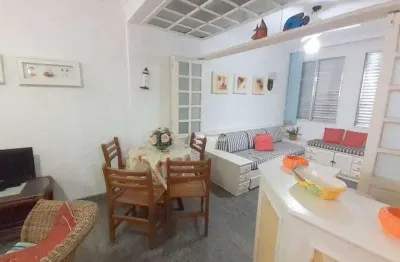Apartamento com 1 dormitório à venda, 50 m² por r$ 330.000,00 - pitangueiras - guarujá/sp