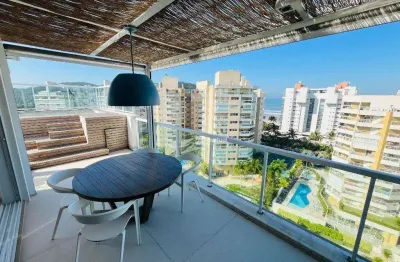 Cobertura com 4 dormitórios à venda, 232 m²  - riviera de são lourenço - bertioga/sp