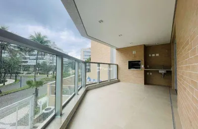 Apartamento com 3 dormitórios à venda, 127 m² - riviera de são lourenço - bertioga/sp