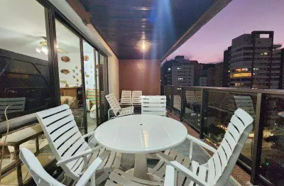 Apartamento com 3 dormitórios à venda, 130 m² por r$ 630.000,00 - pitangueiras - guarujá/sp