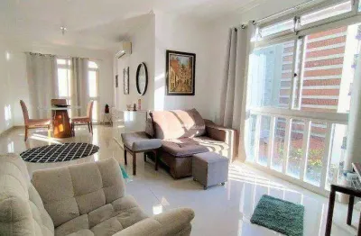 Apartamento com 3 dormitórios à venda, 106 m² por r$ 540.000,00 - pitangueiras - guarujá/sp