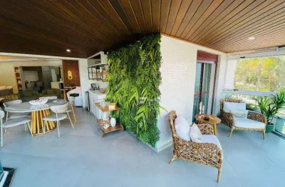 Apartamento com 4 dormitórios à venda, 195 m²- riviera de são lourenço - bertioga/sp