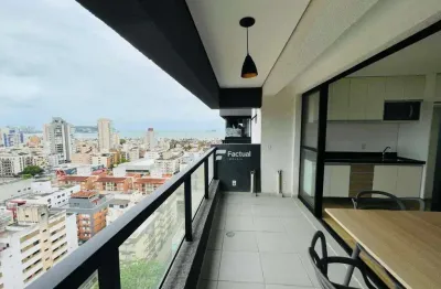 Apartamento com 1 dormitório, 27 m² - venda por r$ 450.000,00 ou aluguel por r$ 3.300,00/mês - enseada - guarujá/sp