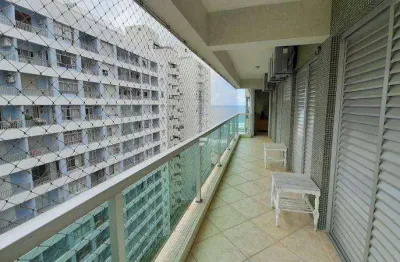 Apartamento com 3 dormitórios à venda, 165 m² por r$ 1.190.000,00 - pitangueiras - guarujá/sp