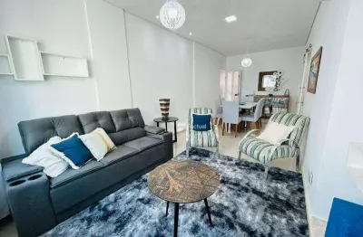 Apartamento com 2 dormitórios à venda, 85 m² por r$ 590.000,00 - pitangueiras - guarujá/sp