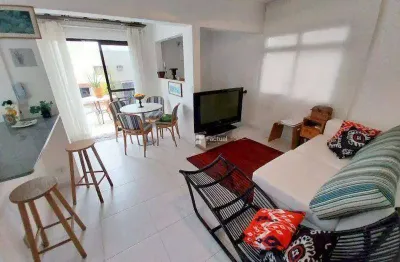 Cobertura com 2 dormitórios à venda, 90 m² por r$ 360.000,00 - enseada - guarujá/sp