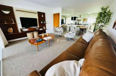 Apartamento com 4 dormitórios à venda, 169 m² por r$ 1.700.000,00 - central park - guarujá/sp