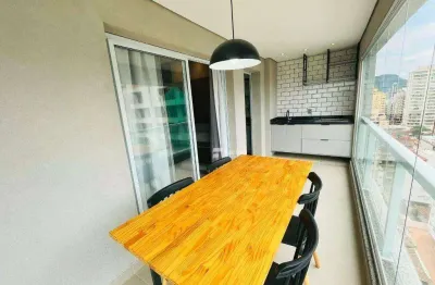 Apartamento com 1 dormitório à venda, 55 m² por r$ 410.000,00 - enseada - guarujá/sp