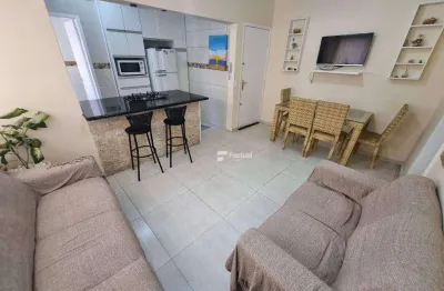 Apartamento com 2 dormitórios à venda, 70 m² por r$ 310.000,00 - enseada - guarujá/sp