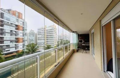 Apartamento com 4 dormitórios para alugar, 138 m²  - riviera de são lourenço - bertioga/sp