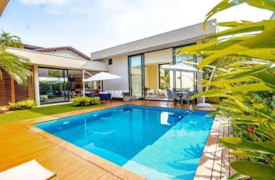Casa com 4 dormitórios à venda, 358 m² por r$ 4.000.000,00 - park lane - guarujá/sp