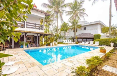 Casa com 4 dormitórios à venda, 519 m² por r$ 2.300.000,00 - acapulco - guarujá/sp