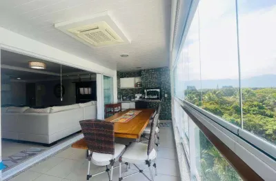 Apartamento com 4 dormitórios à venda, 154 m²  - riviera de são lourenço - bertioga/sp