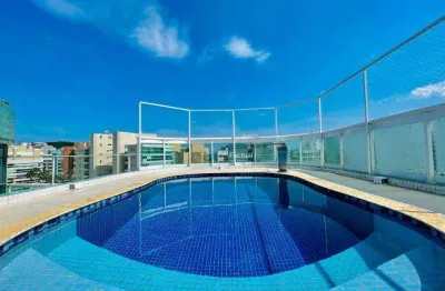 Cobertura com 4 dormitórios para alugar, 260 m² - riviera de são lourenço - bertioga/sp