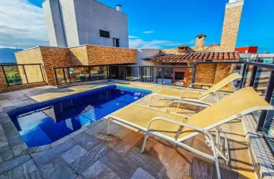 Cobertura com 3 dormitórios para alugar, 265 m²  - módulo 03 - caravelas - bertioga/sp