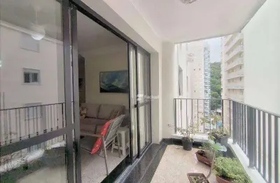 Apartamento com 3 dormitórios à venda, 133 m² por r$ 900.000,00 - pitangueiras - guarujá/sp