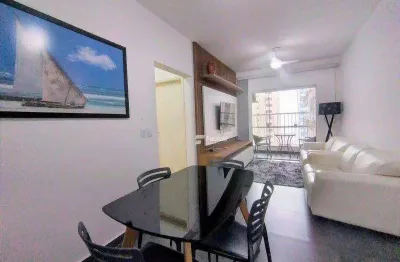 Apartamento com 2 dormitórios à venda, 80 m² por r$ 480.000,00 - pitangueiras - guarujá/sp