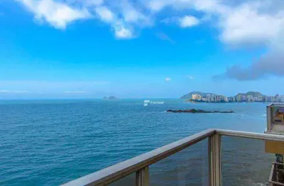 Apartamento com 3 dormitórios à venda, 145 m² por r$ 890.000,00 - pitangueiras - guarujá/sp