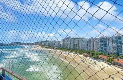 Apartamento com 4 dormitórios à venda, 182 m² por r$ 1.300.000,00 - pitangueiras - guarujá/sp