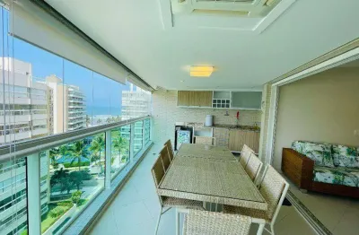 Apartamento com 4 dormitórios, 185 m² - - riviera de são lourenço - bertioga/sp