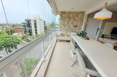 Apartamento com 3 dormitórios à venda, 132 m² por r$ 1.600.000,00 - enseada - guarujá/sp