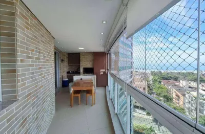 Apartamento à venda, 98 m² por r$ 990.000,00 - enseada - guarujá/sp