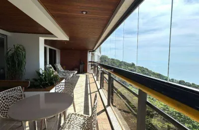 Apartamento com 3 dormitórios à venda, 168 m² por r$ 1.100.000,00 - morro sorocotuba - guarujá/sp