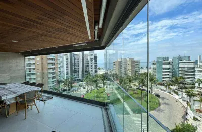 Apartamento com 3 suítes à venda, 141 m² - riviera de são lourenço - bertioga/sp