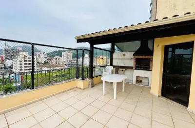 Cobertura duplex à venda na praia da enseada - guarujá / sp.
