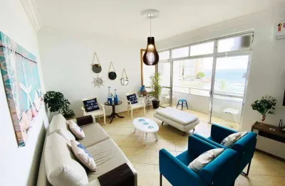 Apartamento com 3 dormitórios à venda, 123 m² por r$ 820.000,00 - pitangueiras - guarujá/sp