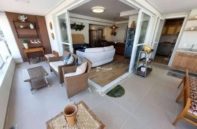 Apartamento com 3 dormitórios à venda, 142 m² por r$ 1.500.000,00 - pitangueiras - guarujá/sp