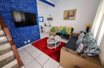 Casa com 2 dormitórios à venda, 58 m² por r$ 420.000,00 - enseada - guarujá/sp