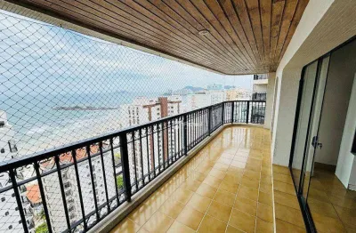 Apartamento com vista mar à venda em pitangueiras - guarujá/sp.