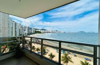 Apartamento à venda frente mar na praia das astúrias - guarujá / sp.
