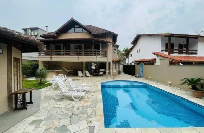Casa com 5 dormitórios, 310 m² - venda ou aluguel/diaria - riviera de são lourenço - bertioga/sp