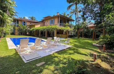 Casa com 7 dormitórios à venda, 789 m² por r$ 28.000.000,00 - iporanga - guarujá/sp