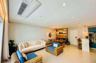 Apartamento com 3 dormitórios, 132 m² - vendau  - riviera - módulo 7 - bertioga/sp
