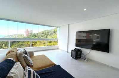 Apartamento com 4 suítes  à venda, 170 m² por r$ 1.050.000 - morro sorocotuba - guarujá/sp