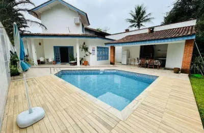 Casa com 4 dormitórios para alugar, 263 m² por r$ 8.100,00/mês - riviera módulo 26 - bertioga/sp